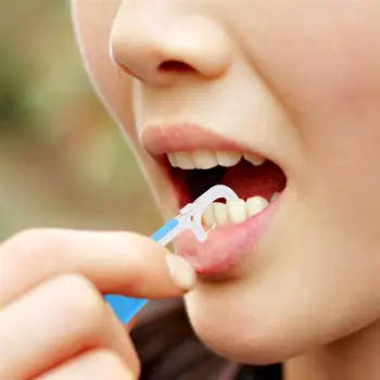 1pc Substituível Fio Dental Titular Dental Flosser Televisão Fios Com 30 Metros de cuidados Pessoais Oral ferramentas