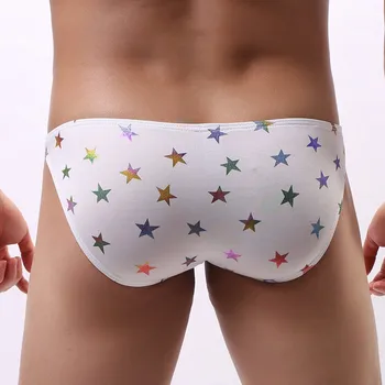 Homens mais Sexy de lingerie Cuecas Respirável cuecas Levantou Underwear Homens de roupa íntima masculina 