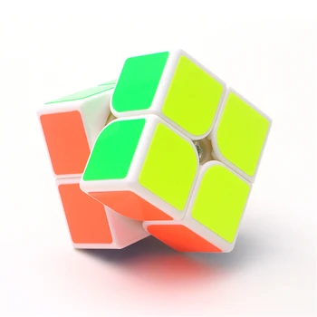YongJun GuanPo Enhanced Edition 2x2x2 Cubo Mágico 2x2 Velocidade Suave Profissional Cubos de Brinquedo Para Adultos Stress Puzzle Dom Crianças