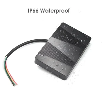 Smart Proximidade de Controle de Acesso de Leitor de Cartão de IP66 Waterproof a 125KHz de 13,56 MHz RFID Leitor de Cartão de Controle de Acesso WG26/34 Saída