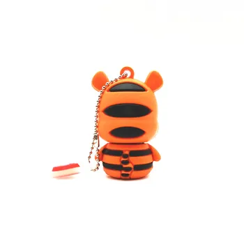 Novo adorável dos desenhos animados de animais tigre pendrive 4GB 8GB 16GB 32GB USB Stick de Memória Pen Drive de desenhos animados Bonitos porco Unidade Flash USB