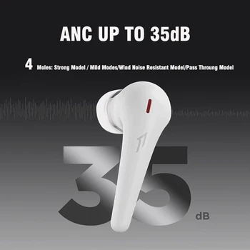 1MORE Comfobuds Pro ES901 ANC TWS Bluetooth 5.0 Verdadeiro sem Fio Fone de ouvido Com 6 Microfones 4 Modelos Active Noise Cancel Para 35dB