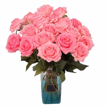 1PCS Doce Falso Flor de Simulação Rosa Floral Asthetic Flores de Seda, de Pano de Decoração de Casamento Flores de Moda de Nova Falso Flores