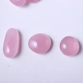 20-60g Natural de Cristal de Quartzo, Minerais de Amostra de quartzo Rosa grandes partículas de polimento de energia Pedra de gema de Reiki de cristal cor-de-Rosa