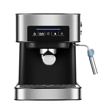 1,5 L, 220V 20Bar máquina de Café Expresso, Máquina de Pequeno Semi Automática, máquina de Café italiana Com Vapor Fantasia de Espuma de Leite Maker