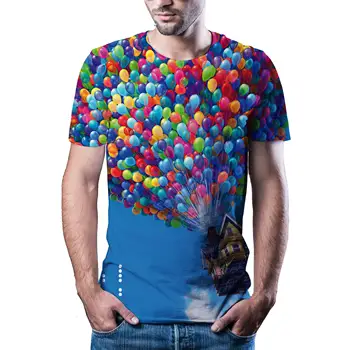 Nova Juventude, Lazer E Férias de Moda de T -Shirt, No Verão de 2020 Impressos em 3d de Secagem Rápida, T -Shirt
