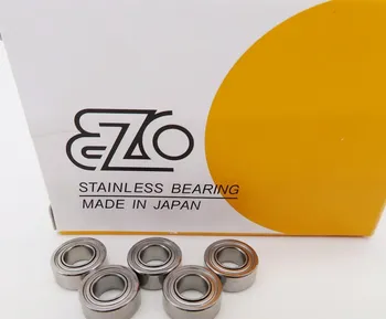10pcs/50pcs Japão EZO aço inoxidável de alta velocidade de rolamento SMR105ZZ 5*10*4mm DDL-1050ZZ precisão em miniatura rolamentos de esferas 5x10x4