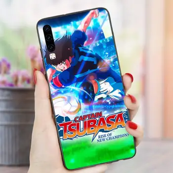 Captain Tsubasa Futebol Caso De Telefone Huawei P9 P10 P20 P30 Pro Lite inteligente Mate 10 Lite 20 Y5 Y6 Y7 2018 2019