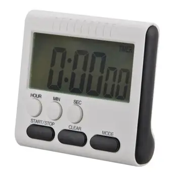 Digital Timer de Cozinha Dígitos Grandes de Alarme Alto Temporizador Com Ímã Stand Contagem regressiva do Relógio Lembrete Para Cozinhar Assar Grelhar CHURRASCO