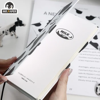 Mr. Papel 1 Projetos de 160 Pagr/Livro Leite de Entrega Série Bonito Estilo Simples Mão Criativa de Conta DIY Decoração Estudante Diário Cadernos