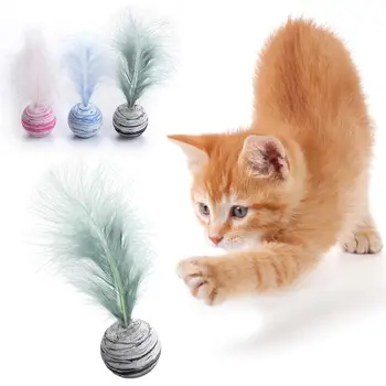 O Brinquedo do gato Bola Estrela Plus de Pena de EVA, Material Leve Espuma de Bola Jogando Brinquedo Terno Leve Macio, Não-tóxico Para Cães Pequenos Ou Gato