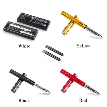 Estudante específicas substituível sac tinta de caneta pode ser gravada com uma caneta-tinteiro aluno conjunto de canetas