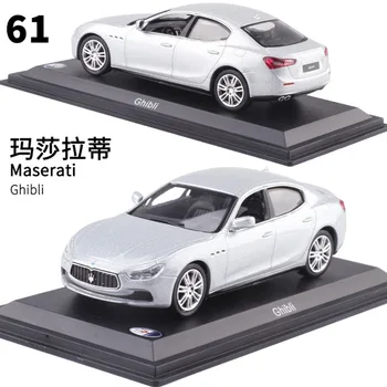 6 Cores de Escala 1/43 delicado Liga de Metal Clássico Maseratis Corrida de Rali Modelo de Carro Fundido Veículos Brinquedos ForCollection de Exibição