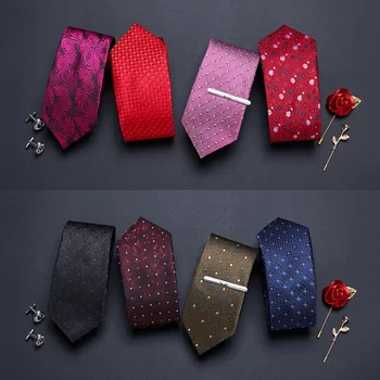 De Seda, gravata skinny 7,5 cm floral gravata alta moda xadrez laços homens magros plastrão gravatas mens 2021 Corbatas