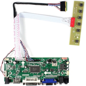 Novo Conselho de Controle de Monitor Kit para B156XW04 V. 1 V1 B156XW04 V. 6 V6 HDMI+DVI+VGA ecrã LCD LED de Controlador de Placa de Driver