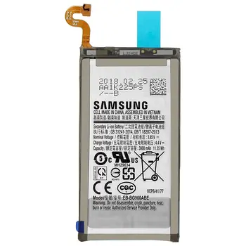 Samsung S9 G960 Bateria EB-BG960ABE de 3000 mAh.