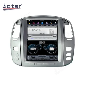 4+128G Tesla Grande Tela Android 9.0 Para Toyota Land Cruier LC100 Auto-rádio auto-Rádio Multimédia Leitor de Navegação GPS Carplay