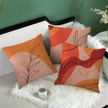 Geometria Abstrata Capas De Almofada Deixa O Sol De Impressão De Decoração De Casa De Almofadas Para A Home Do Sofá Cadeira Decorativa Fronhas Almofada