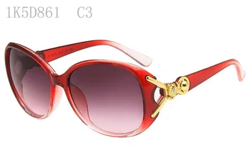 Óculos de sol das Mulheres do Vintage Sunglases de Óculos de Sol Para Mulheres UV 400 Óculos de sol Oversized Moda Senhoras Designer de Óculos de sol 1K5D861