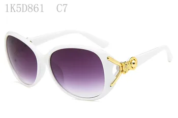 Óculos de sol das Mulheres do Vintage Sunglases de Óculos de Sol Para Mulheres UV 400 Óculos de sol Oversized Moda Senhoras Designer de Óculos de sol 1K5D861