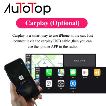 AUTOTOP 4G+128G bmw e90 Android 10.0 Leitor Multimédia para E90 E91 E92 E93 de Rádio, Áudio, GPS de Navegação Carplay Mirrorlink iDrive