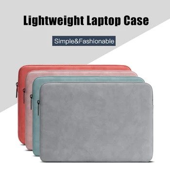 Luva Case 13 14 15.4 15.6 Polegadas, Para HP Notebook da DELL saco Saco de Transporte, o Macbook Air Pro de 13,3 à prova de Choque Caso para Homens Mulheres