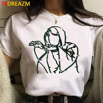 Hot Cartoon Draco Malfoy T-Shirt Das Mulheres Kawaii Hip Hop Verão Tops Anime Gráfica Tees Engraçado Unisex Harajuku Grunge Camiseta Feminina