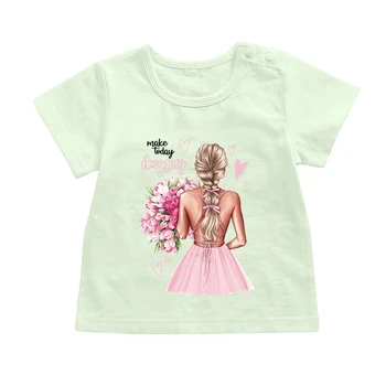Incrível Menina De Flor Patch Diy Novo Design De Transferência Térmica Quente Rasgo T-Shirt Vestidos De Etiquetas Em Roupas De Menina Mulher Vestidos De Patch