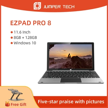 2020 Jumper EZpad Pro 8 Intel Quad Core de 12 gb 128 GB Ultra Slim Tablet Ganhar 10 Com Teclado De 11,6 Polegadas 1920*1080 IPS Tela de Toque