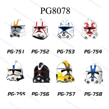 8pcs/set 501ª Legião Stormtroopers Imperiais Clone Troopers Blocos de Construção Tijolos Estrelas, Figuras de Ação Guerras Crianças Brinquedo de Presente PG8078