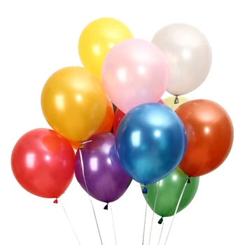 10/20/30pcs 10inch Mix de Pérolas Coloridas Ouro Branco Balões de Látex Casamento, Festa de Aniversário, Decoração Infantil Crianças Brinquedo balões de Ar