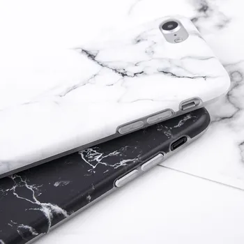 Imd Pedra de Mármore Gel de Caso para o iPhone da Apple 7 6 6 8 Plus 5 de 5 anos SE Casos Preto Branco Soft Phone Case para iPhone 11 XR X XS Máximo de 12
