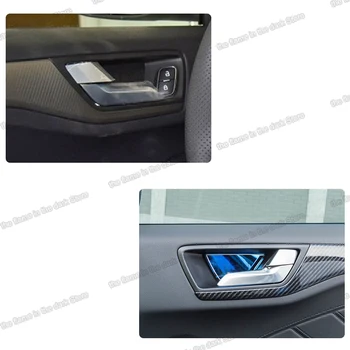 Lsrtw2017 Carro Porta Interna Bacia do Painel de Guarnições Interiores Kit de Acessórios para Ford Focus MK4 2019 2020 2021 Auto Peças