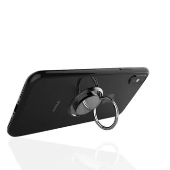 Para ASUS ZenFone 6 ZS630KL de Volta o Anel de Suporte, Tampa da caixa do Telefone do Telefone de TPU Silicone Macio Casos para Zenfone 6z 6 2019 I01WD
