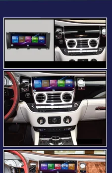Multimídia para carro de som Estéreo Tesla Tela Android De 10 Leitor de Carplay Para a Rolls Royce Ghost Fantasma Wraith GPS de Navegação Chefe da Unidade de DVD