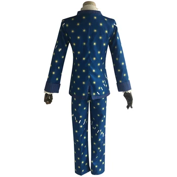 Jogo de Identidade V Trajes Cosplay Sobrevivente Embalmer Esopo Carl Cosplay Traje de Homem no Sonho Pele Trajes Azul Ternos pijama