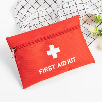 13Items/44pcs de Emergência Kit de Sobrevivência de Família Mini Kit de Primeiros Socorros, de Desporto kit de Viagem Médico em Casa Saco de Estacionamento ao ar livre Kit de Primeiros Socorros