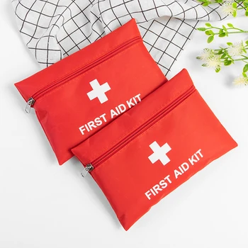 13Items/44pcs de Emergência Kit de Sobrevivência de Família Mini Kit de Primeiros Socorros, de Desporto kit de Viagem Médico em Casa Saco de Estacionamento ao ar livre Kit de Primeiros Socorros