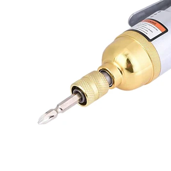 Chave de Fenda pneumática 1/4 polegadas chave de Fenda de Ar Reta Mão Industrial Reversível chave de fenda Para Fixação E Dis-Montar