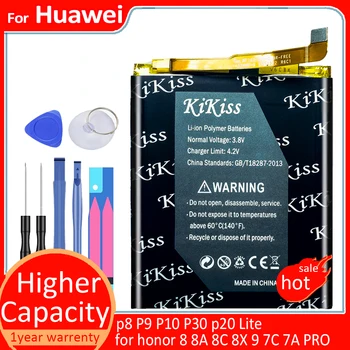 Bateria Huawei P9 10 20 Lite/honra 8 8A 8C 8X 9/p10 Lite/p8 Lite 2017/p20 P30 Lite honra 5c 7C 7A PRO HB366494ECW bateria