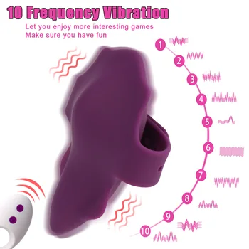 10 frequência de Calcinha Vibrador Estimulador do Clitóris Controle Remoto Invisível Vibração Ovo de Brinquedos Sexuais para a Mulher Masturbador Feminino